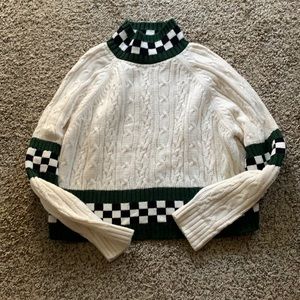 ASOS chunky 80s inspired knit turtle neck